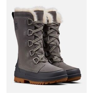 Sorel Gray Boot Womens Tivoli IV High Top (Waterproof)